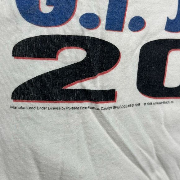 Vintage 90s Portland Indy Racing T Shirt XXL - Picture 6 of 8